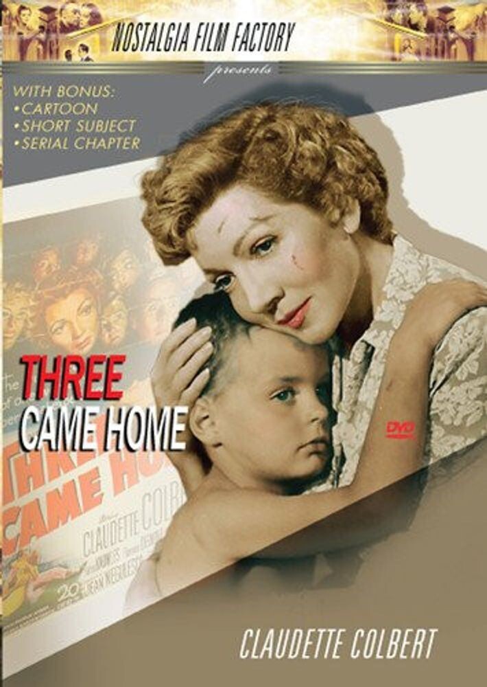 Диск DVD Three Came Home
Диск DVD Three Came Home
