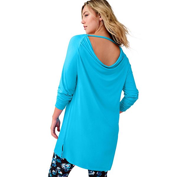 Женский топ с рукавом реглан и драпировкой Roaman'S, Ocean
Женский топ с рукавом реглан и драпировкой Roaman'S, Ocean