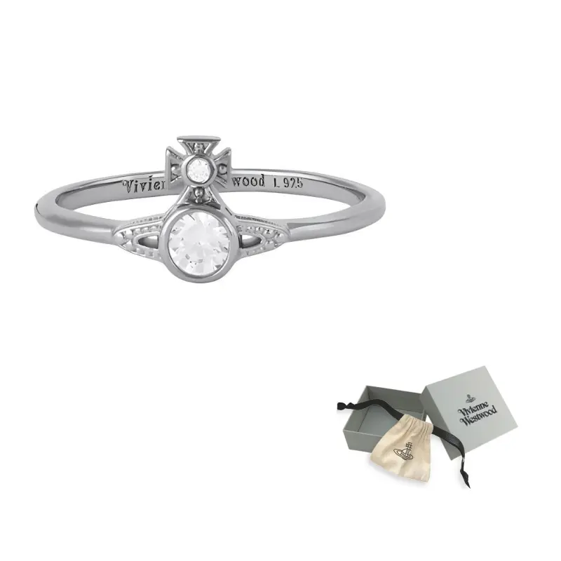 Vivienne Westwood Кристальное кольцо Women's Silver
Vivienne Westwood Кристальное кольцо Women's Silver