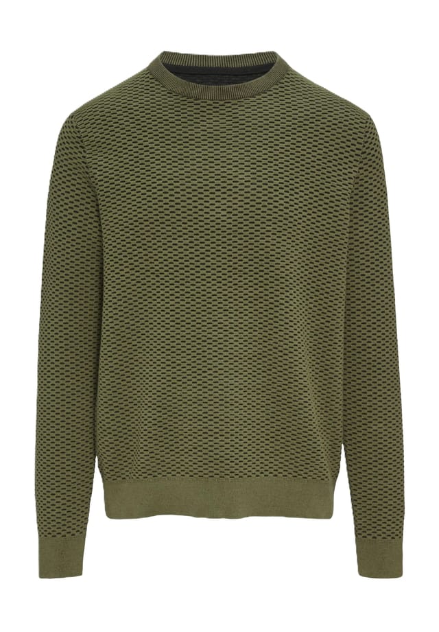 Вязаный свитер хлопок Qs, зеленый
Вязаный свитер хлопок Qs, зеленый