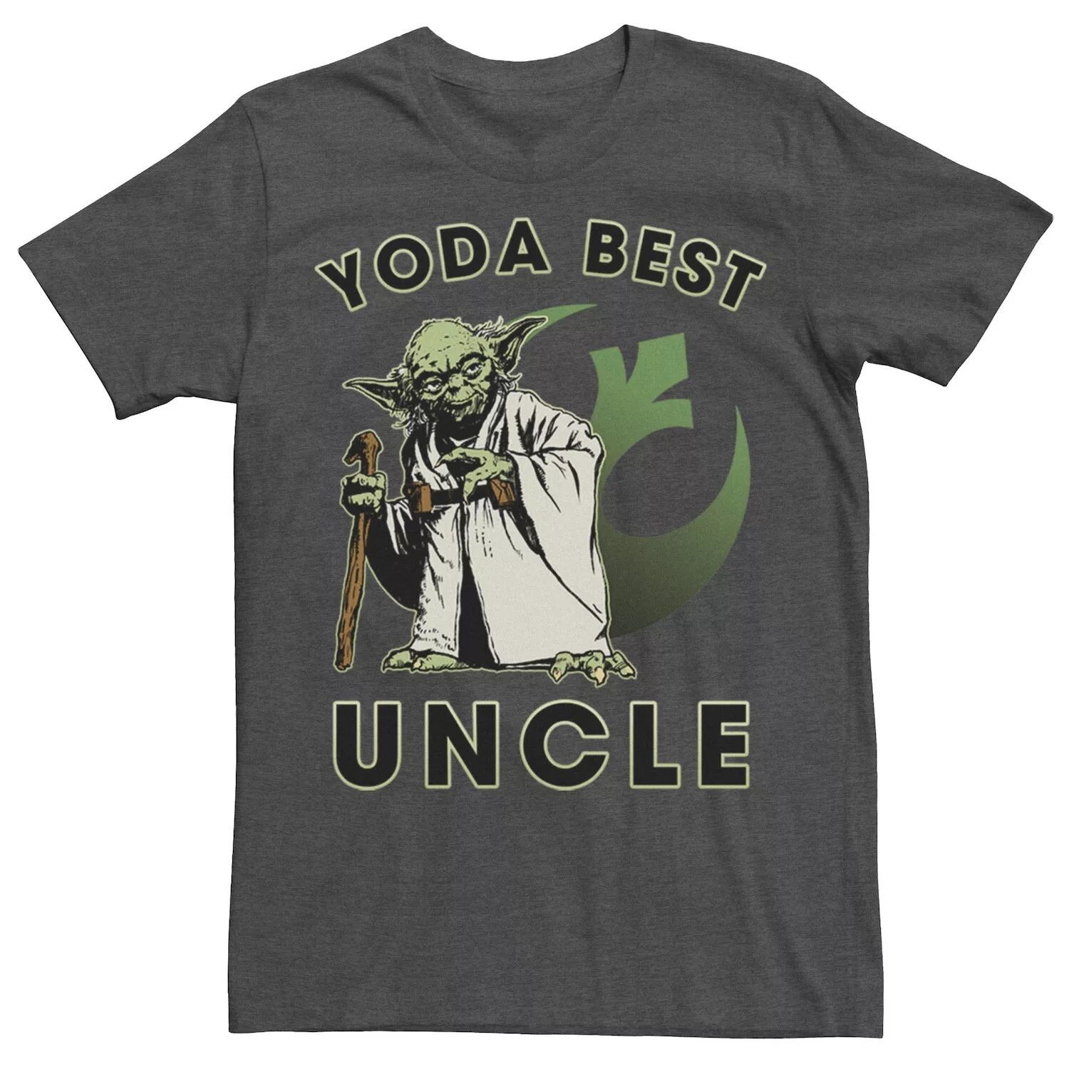 Мужская футболка с логотипом Yoda Best Uncle Rebel Star Wars
Мужская футболка с логотипом Yoda Best Uncle Rebel Star Wars
