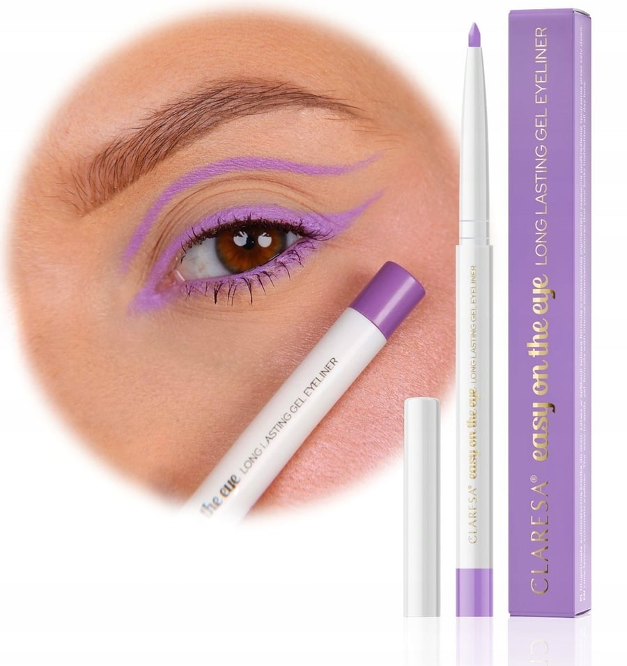Стойкая гелевая подводка для глаз Claresa Easy On The Eye, оттенок 04 Purple Daisy Puderek
Стойкая гелевая подводка для глаз Claresa Easy On The Eye, оттенок 04 Purple Daisy Puderek