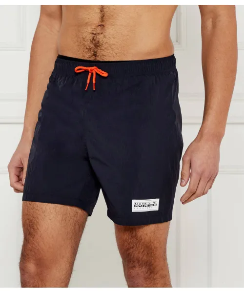 Плавки-Шорты V-box Regular fit Napapijri, синий
Плавки-Шорты V-box Regular fit Napapijri, синий