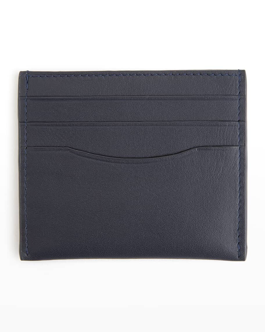 Персонализированный кожаный минималистский футляр для карт с RFID-блокировкой ROYCE New York
Персонализированный кожаный минималистский футляр для карт с RFID-блокировкой ROYCE New York