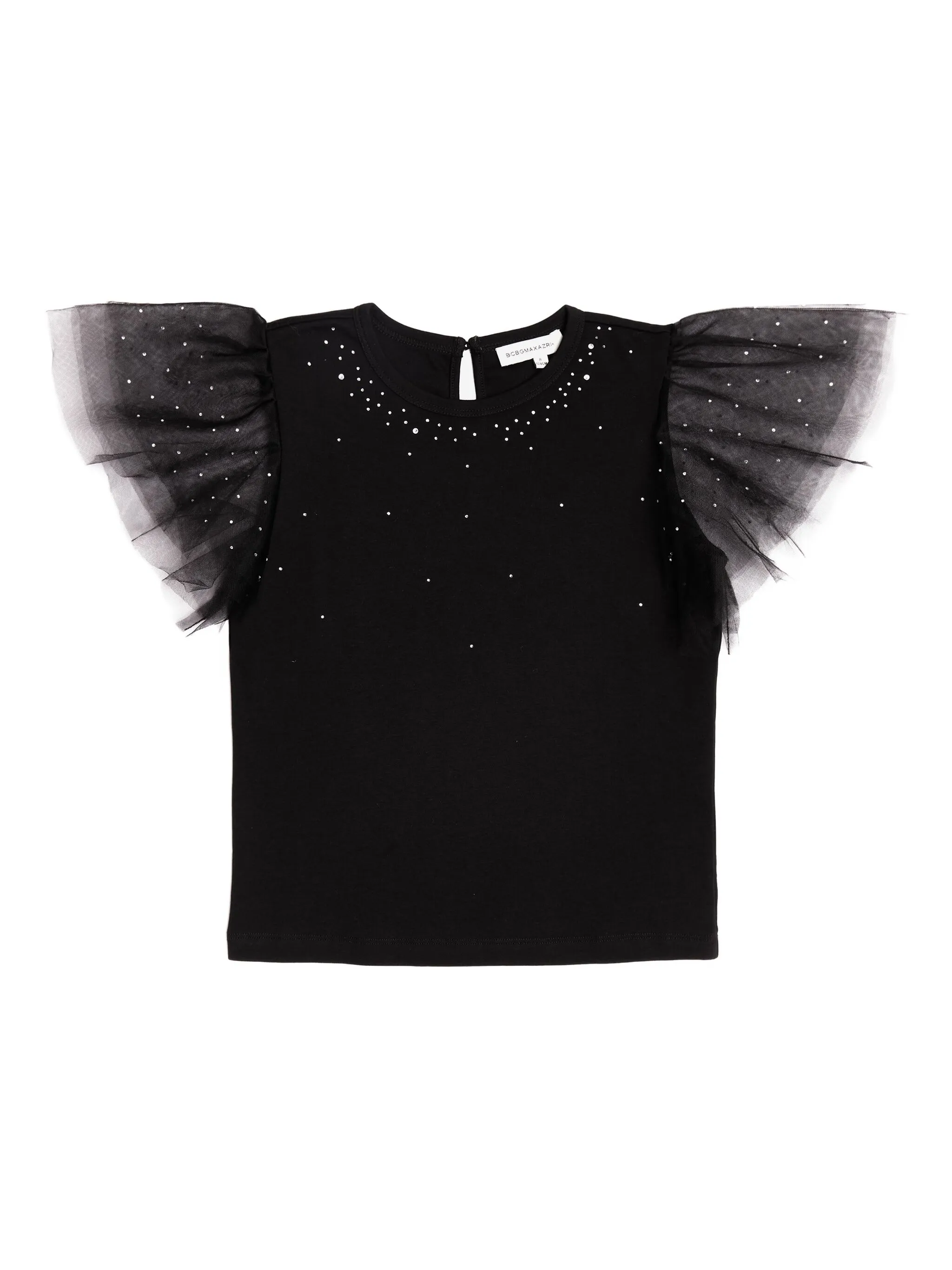 Топ с рукавами из тюля Bcbg Kids, черный
Топ с рукавами из тюля Bcbg Kids, черный