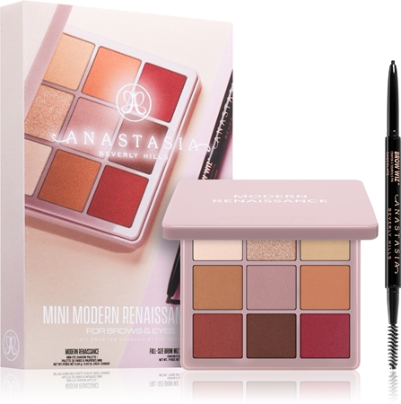 Подарочный набор для глаз и бровей medium brown pencil Anastasia Beverly Hills Mini Modern Renaissance Set, 2 szt.
Подарочный набор для глаз и бровей medium brown pencil Anastasia Beverly Hills Mini Modern Renaissance Set, 2 szt.