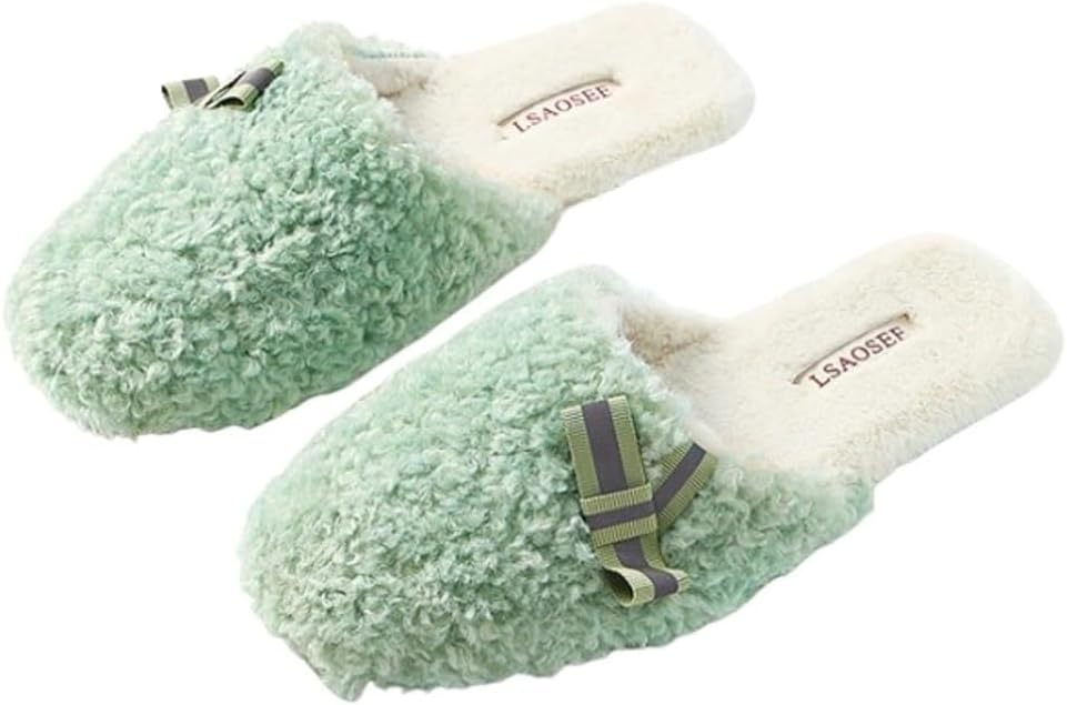 Мягкие плюшевые тапочки с медвежьим мехом для женщин и мужчин, роскошные теплые зимние тапочки для дома и улицы Yafirgeer, зеленый
Мягкие плюшевые тапочки с медвежьим мехом для женщин и мужчин, роскошные теплые зимние тапочки для дома и улицы Yafirgeer, зеленый