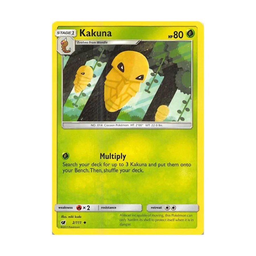 CCG Какуна (U) #2, Pokemon - Sun & Moon - Crimson Invasion - Singles
CCG Какуна (U) #2, Pokemon - Sun & Moon - Crimson Invasion - Singles
