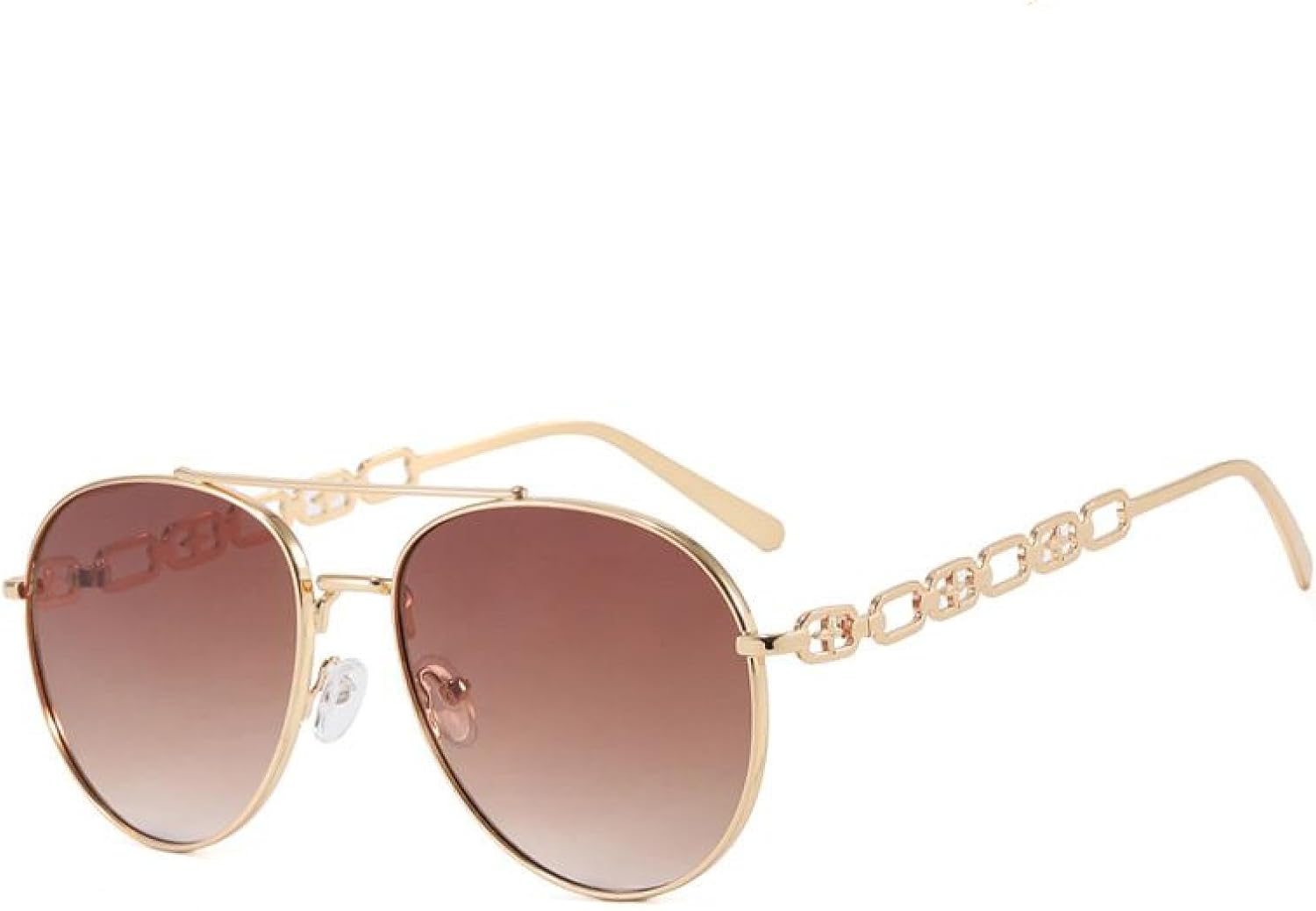 Винтажные солнцезащитные очки с металлической цепочкой для женщин и мужчин в стиле панк, роскошные, популярные, в большой оправе, с защитой от УФ-излучения UV400 TYUVIVO, Tea
Винтажные солнцезащитные очки с металлической цепочкой для женщин и мужчин в стиле панк, роскошные, популярные, в большой оправе, с защитой от УФ-излучения UV400 TYUVIVO, Tea