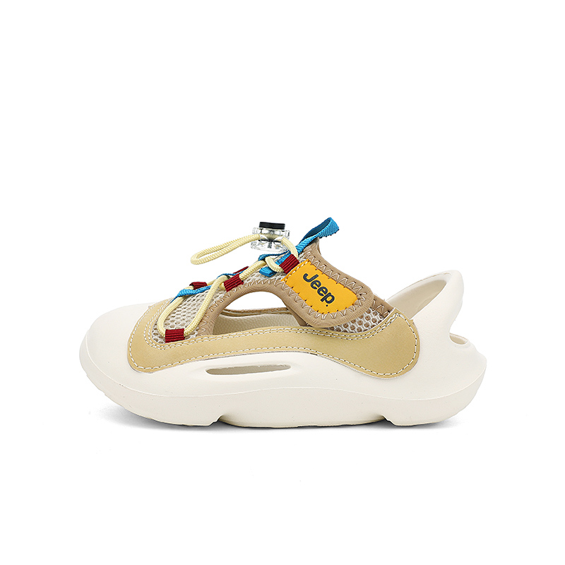 Детские сандалии Jeep, хаки/слоновая кость/белый/коричневый 
Детские сандалии Jeep, хаки/слоновая кость/белый/коричневый