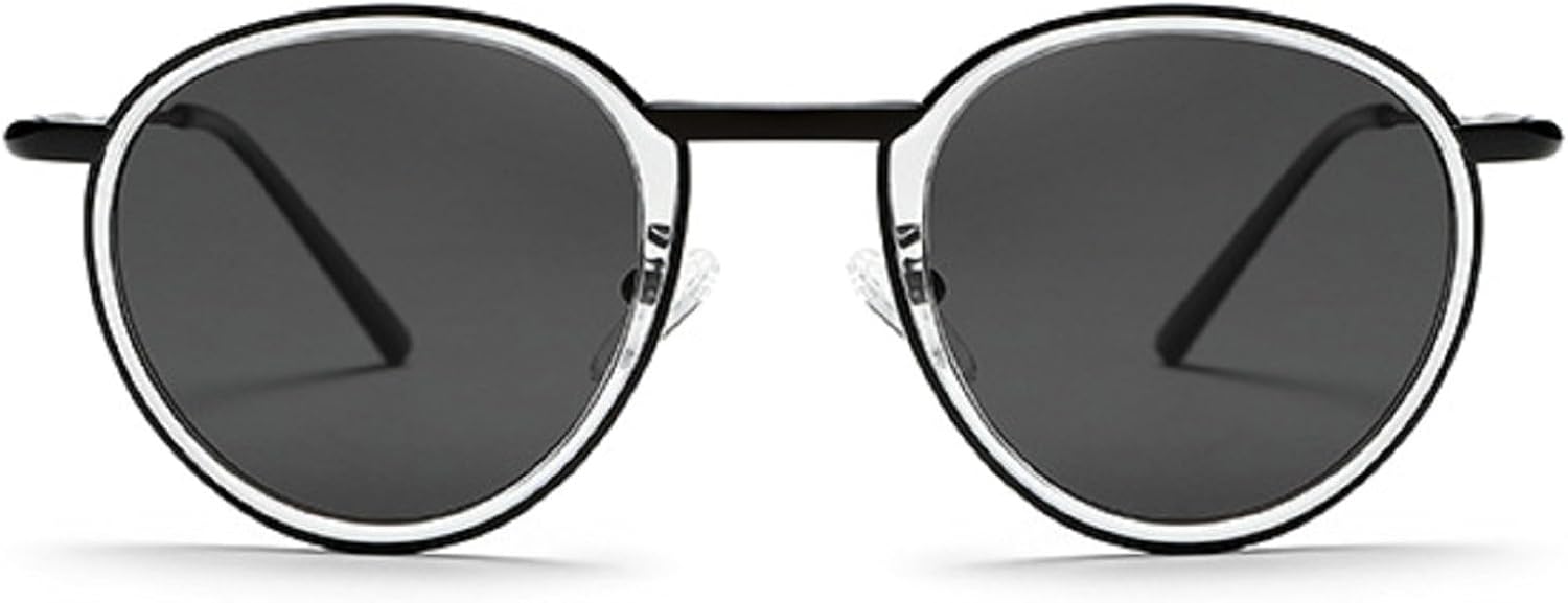 Ретро металлические круглые солнцезащитные очки для мужчин и женщин, модные градиентные солнцезащитные очки, роскошные металлические очки с защитой от УФ-излучения UV400, трендовые панк-солнцезащитные очки mincl, Black
Ретро металлические круглые солнцезащитные очки для мужчин и женщин, модные градиентные солнцезащитные очки, роскошные металлические очки с защитой от УФ-излучения UV400, трендовые панк-солнцезащитные очки mincl, Black