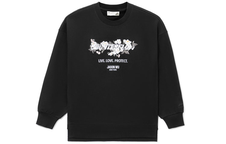 Толстовка с принтом CF женская черная LINING
Толстовка с принтом CF женская черная LINING