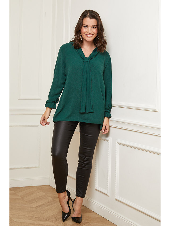 Блуза Curvy Lady, темно зеленый
Блуза Curvy Lady, темно зеленый