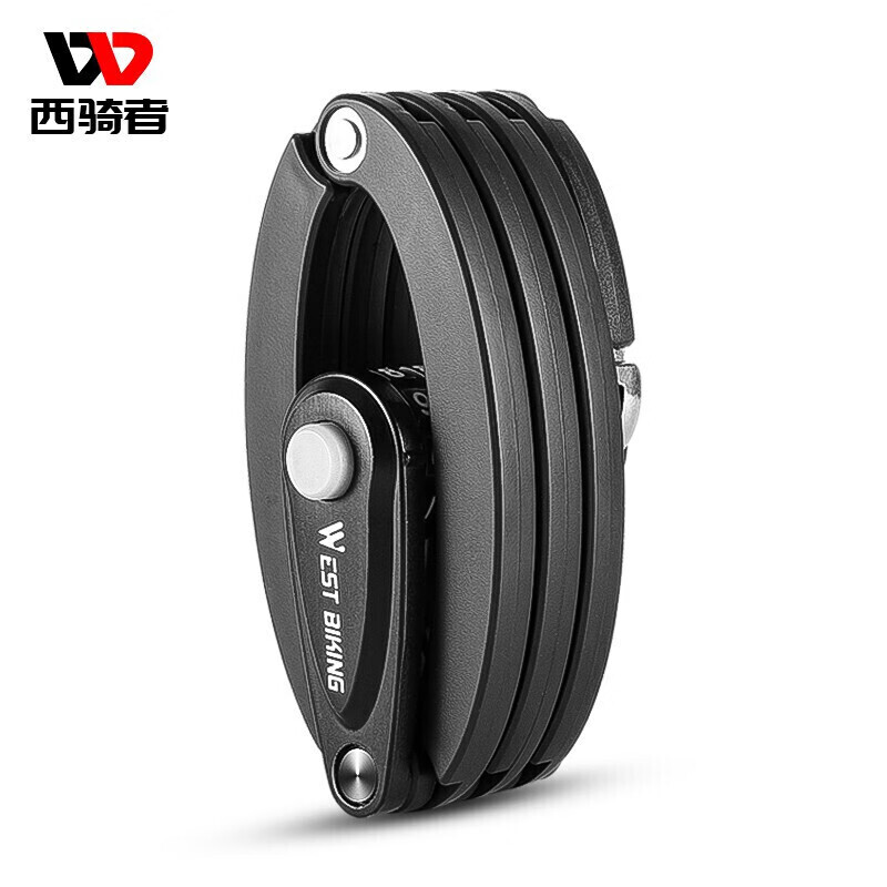 Велосипедный замок West Biking складной
Велосипедный замок West Biking складной