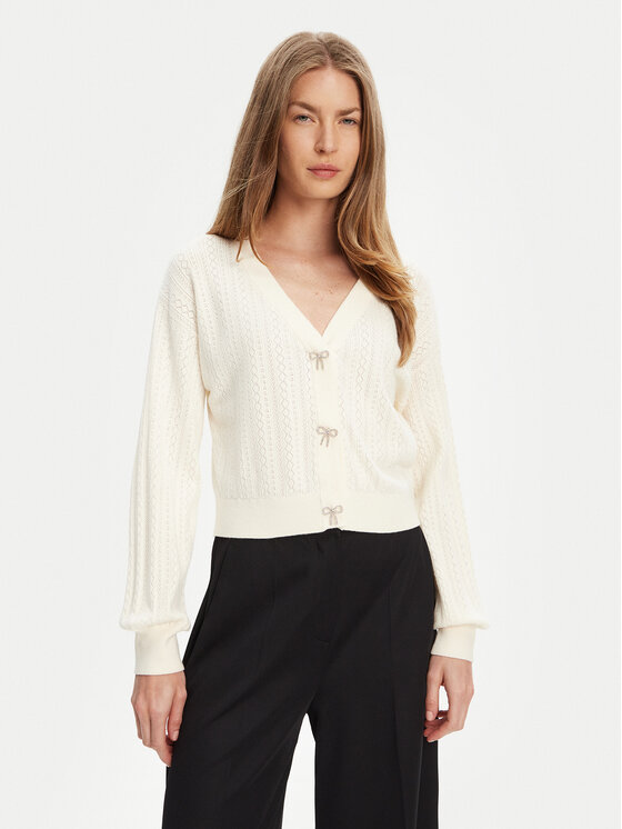 Кардиган обычного кроя W5YR01 Z2ZK2 Guess, белый
Кардиган обычного кроя W5YR01 Z2ZK2 Guess, белый