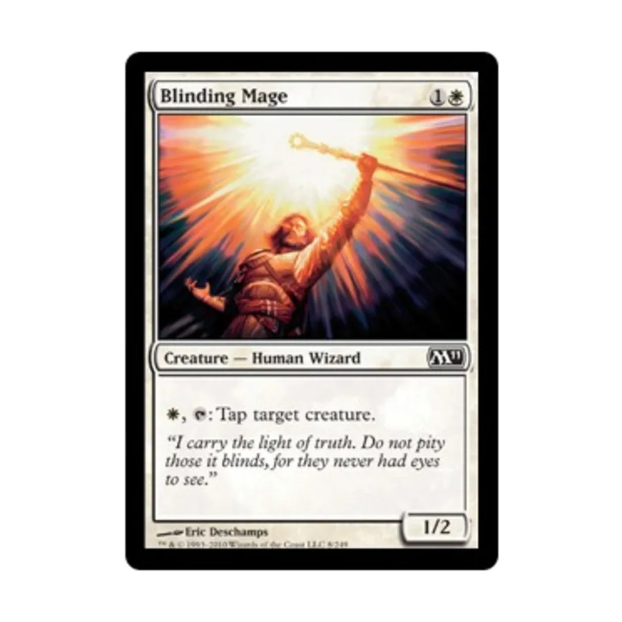 CCG Ослепляющий маг (С) (Рольга), MTG - Magic 2011
CCG Ослепляющий маг (С) (Рольга), MTG - Magic 2011