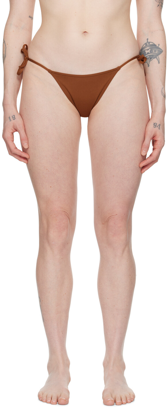 Коричневые плавки бикини Malou Eres
Коричневые плавки бикини Malou Eres