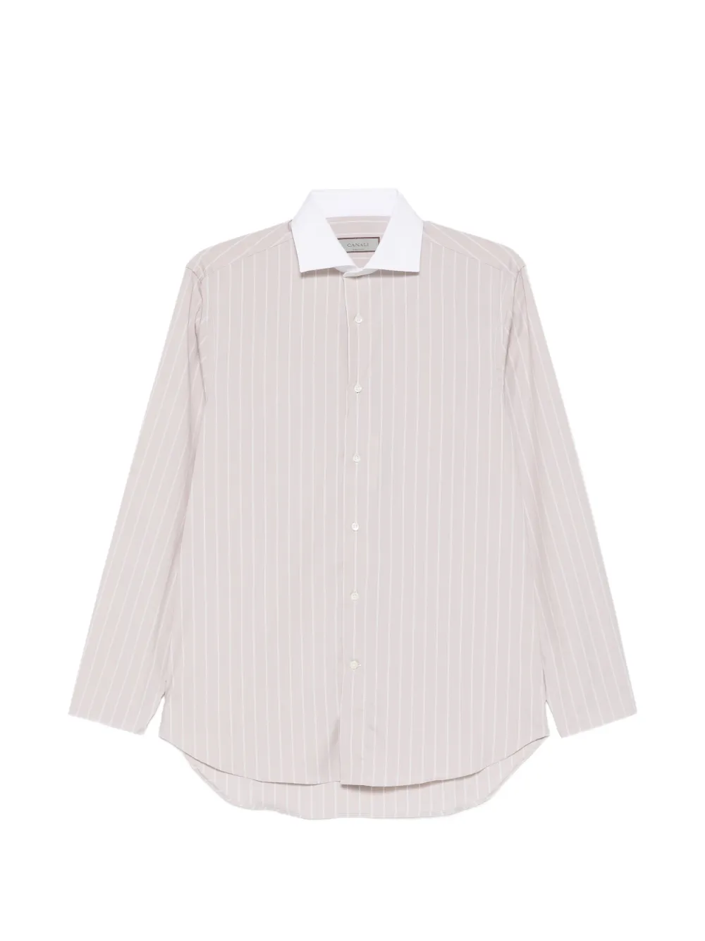 Рубашка в полоску Canali, бежевый
Рубашка в полоску Canali, бежевый