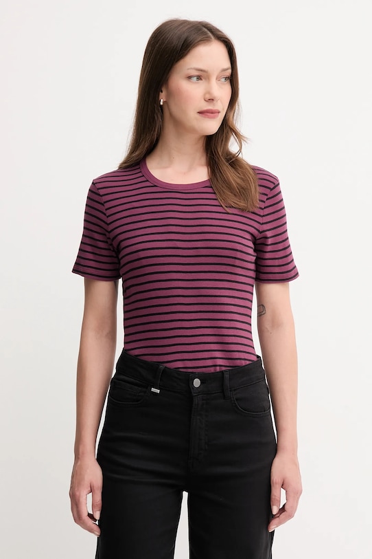 Хлопковая футболка United Colors Of Benetton, фиолетовый
Хлопковая футболка United Colors Of Benetton, фиолетовый