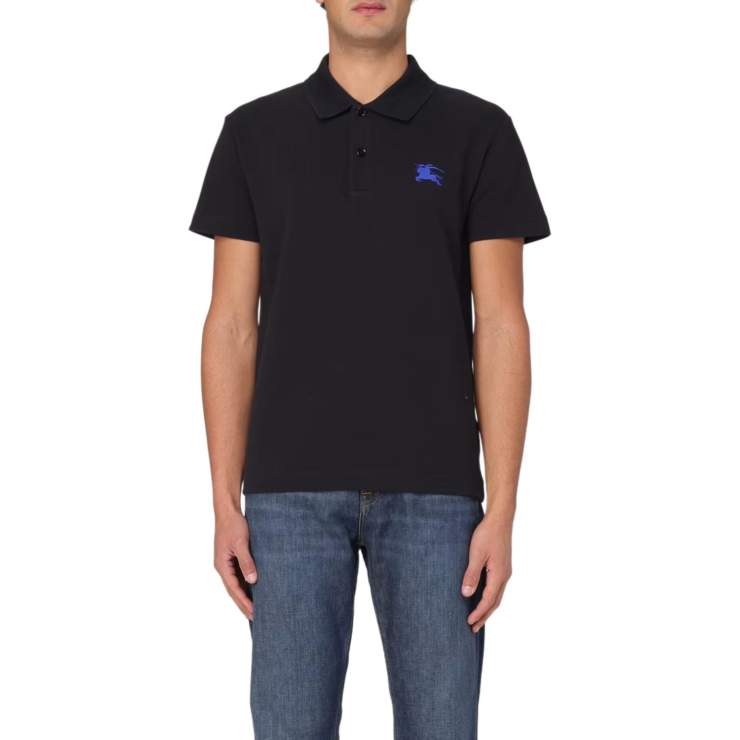 Хлопковая поло Burberry, черный
Хлопковая поло Burberry, черный