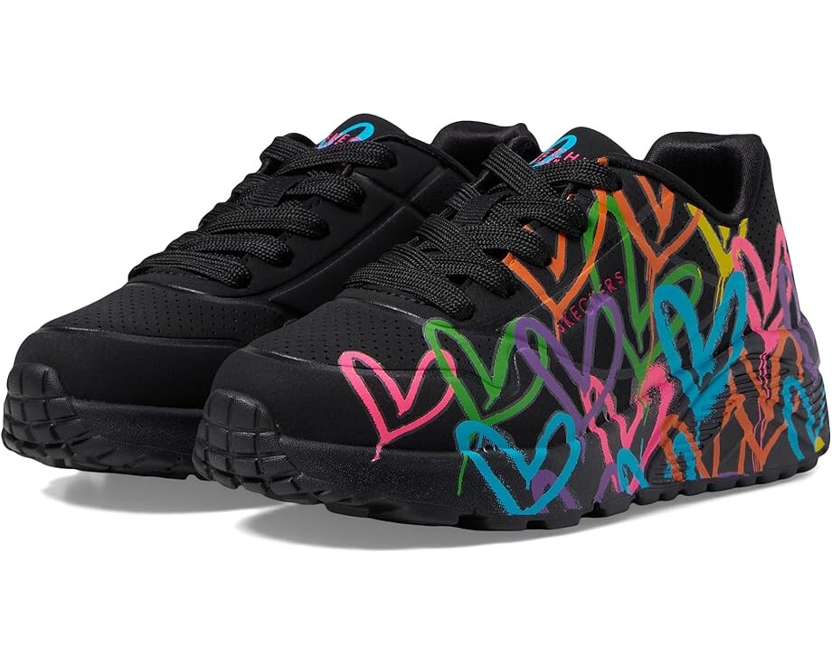 Кроссовки SKECHERS KIDS James Goldcrown-Uno Lite - Spread The Love, черный/мульти 
Кроссовки SKECHERS KIDS James Goldcrown-Uno Lite - Spread The Love, черный/мульти