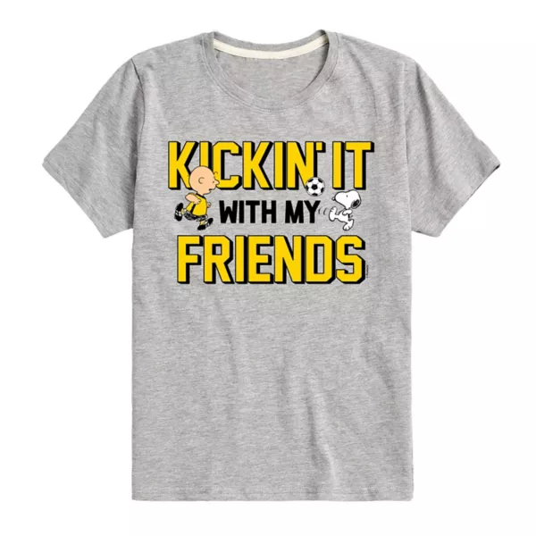 Футболка для мальчиков 8-20 лет с принтом "Peanuts: тусуюсь с друзьями" Licensed Character, серый
Футболка для мальчиков 8-20 лет с принтом "Peanuts: тусуюсь с друзьями" Licensed Character, серый