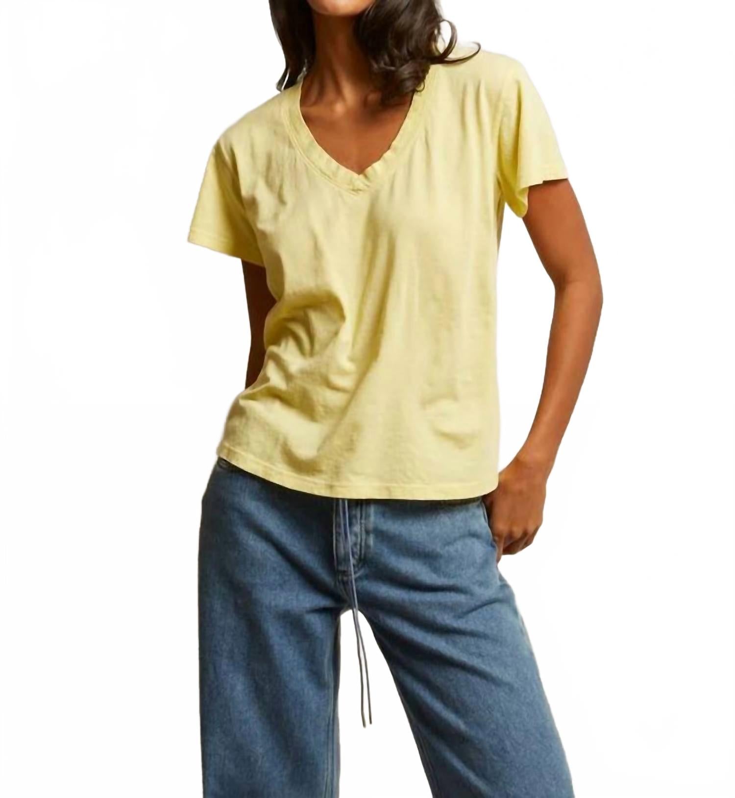 Футболка Hendrix в банановом цвете PERFECTWHITETEE, Banana
Футболка Hendrix в банановом цвете PERFECTWHITETEE, Banana