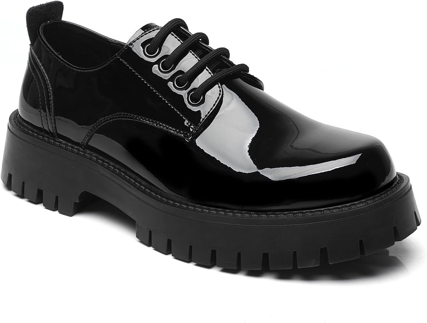 Мужские кожаные туфли-оксфорды на платформе с массивным каблуком, классическим округлым носком, шнуровкой, рифленой подошвой, мягкой стелькой, для работы и деловых мероприятий, противоскользящие, с эффектом увеличения роста, дерби Qooel, черный
Мужские кожаные туфли-оксфорды на платформе с массивным каблуком, классическим округлым носком, шнуровкой, рифленой подошвой, мягкой стелькой, для работы и деловых мероприятий, противоскользящие, с эффектом увеличения роста, дерби Qooel, черный