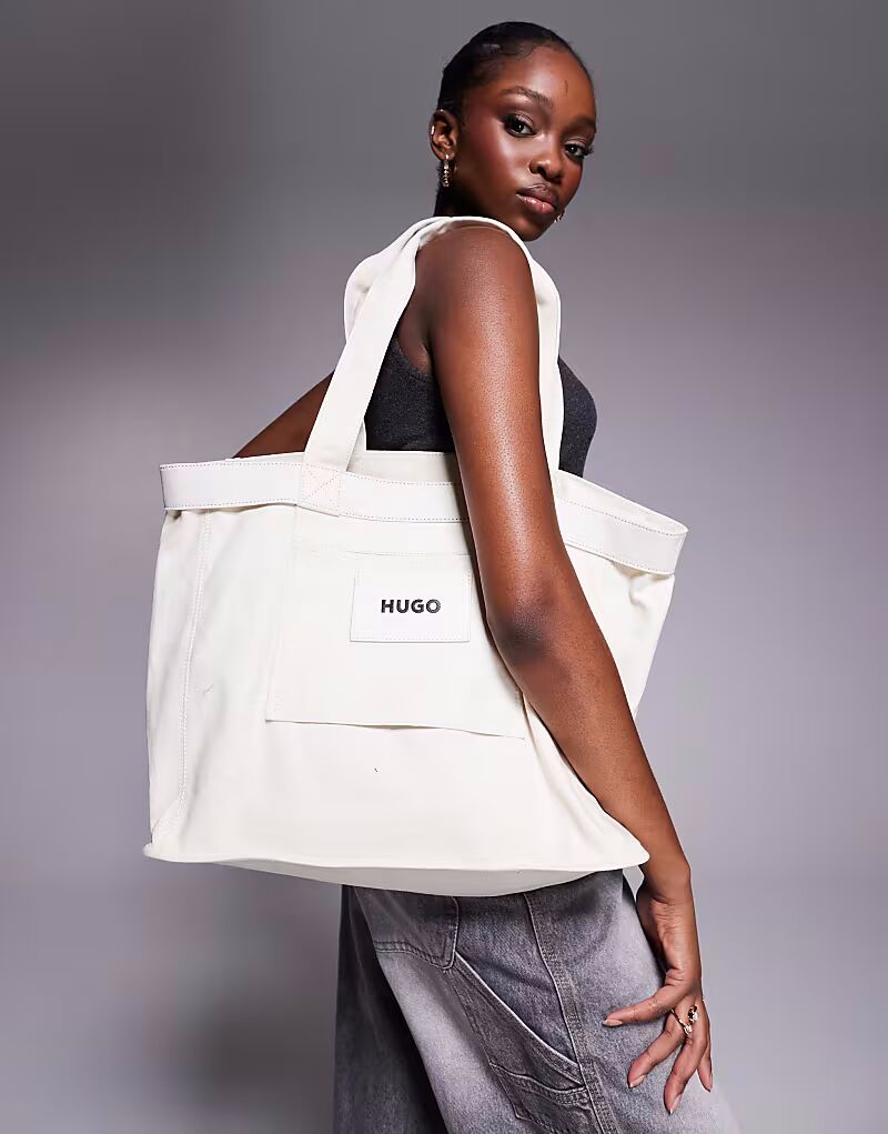Сумка-тоут Hugo Red Becky белого цвета
Сумка-тоут Hugo Red Becky белого цвета