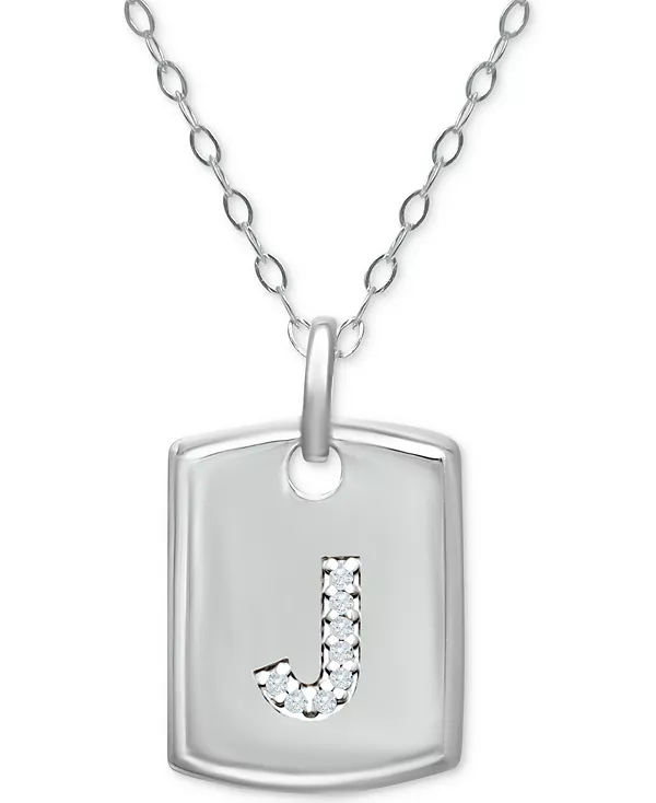 Ожерелье с кулоном в виде армейского жетона с кубическим цирконием, стерлинговое серебро, 16 дюймов + удлинитель 2 дюйма, создано для Macy's Giani Bernini, j
Ожерелье с кулоном в виде армейского жетона с кубическим цирконием, стерлинговое серебро, 16 дюймов + удлинитель 2 дюйма, создано для Macy's Giani Bernini, j
