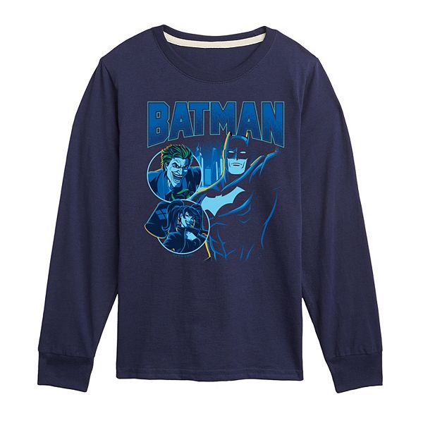 Футболка с длинным рукавом и принтом Batman Bootleg для мальчиков 8-20 Licensed Character, Navy
Футболка с длинным рукавом и принтом Batman Bootleg для мальчиков 8-20 Licensed Character, Navy