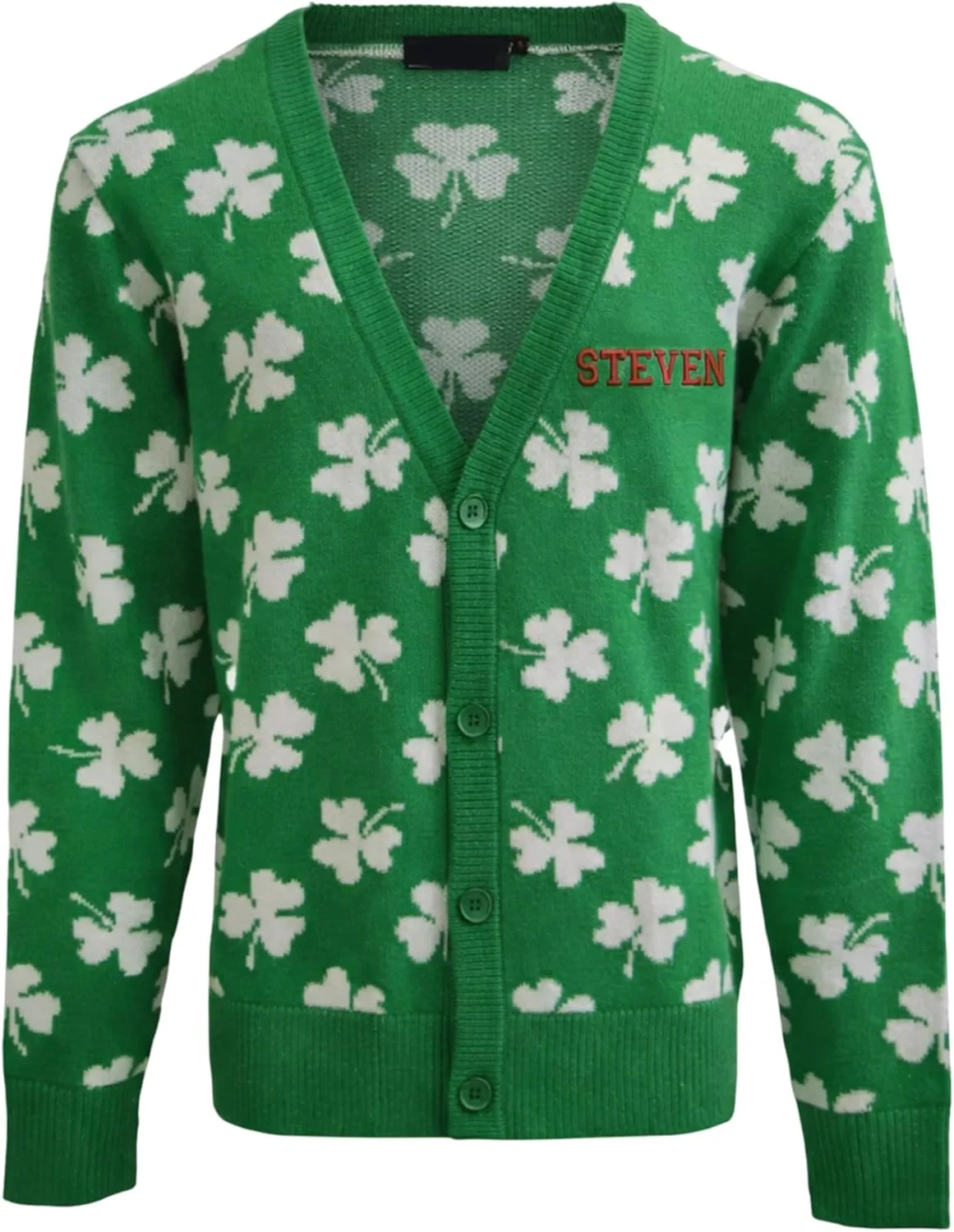 Свитер Custom Knit St. Patrick's Day с ирландским трилистником IZI POD
Свитер Custom Knit St. Patrick's Day с ирландским трилистником IZI POD