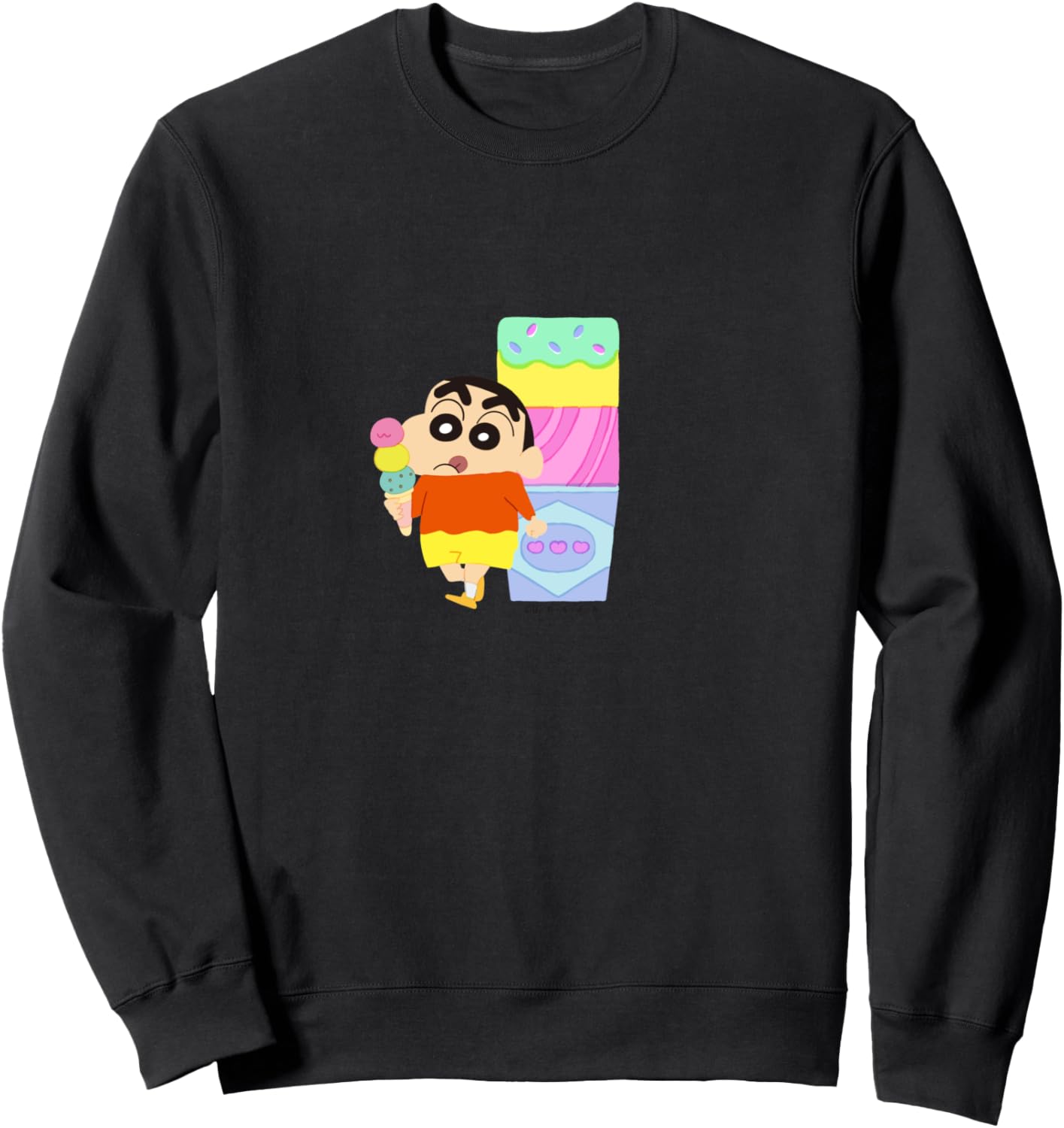 Крейон Шин-чан: Веселье! Изучай от А до Я. Толстовка с буквой I Crayon Shinchan, черный
Крейон Шин-чан: Веселье! Изучай от А до Я. Толстовка с буквой I Crayon Shinchan, черный