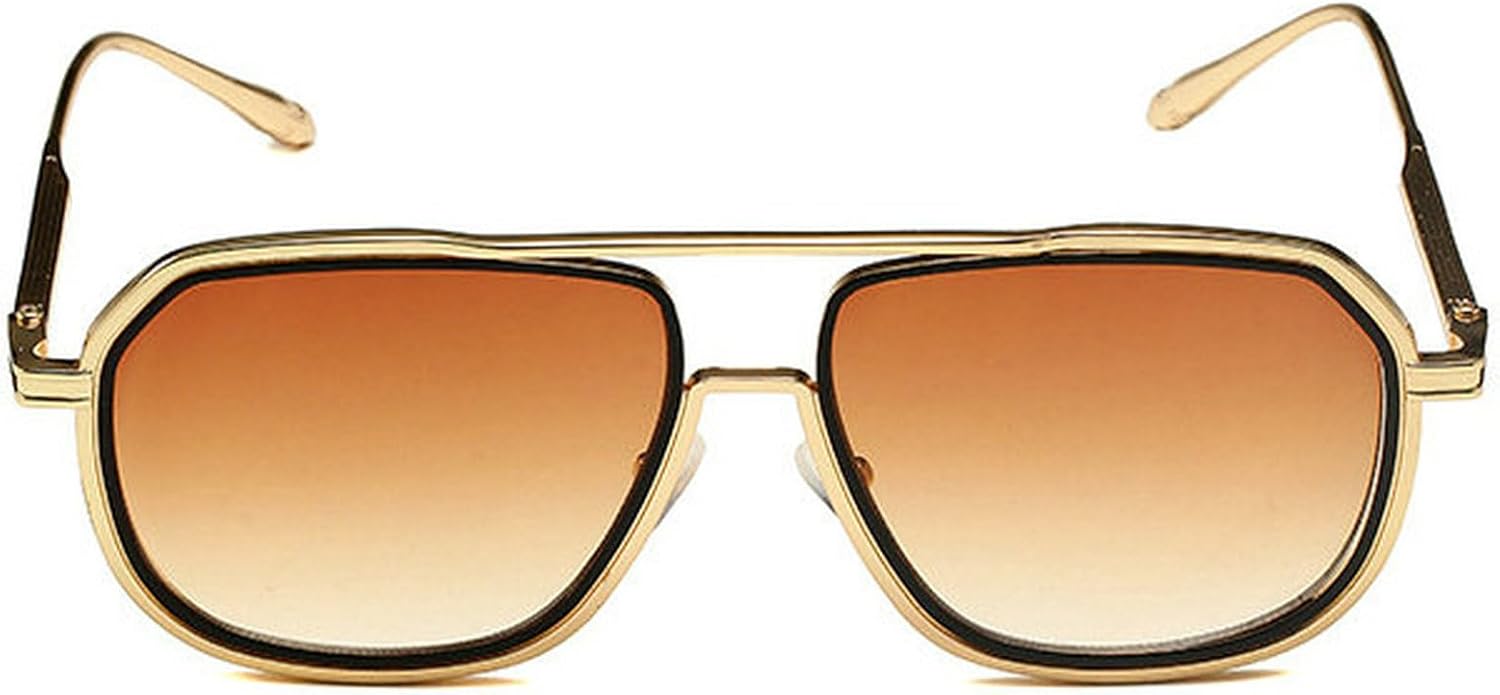 Солнцезащитные очки COTIA квадратной формы для мужчин и женщин, модель «пилот», с двойной перемычкой, металлическая оправа, ретро-панк стиль, солнцезащитные очки для активного отдыха, Gradient Tea
Солнцезащитные очки COTIA квадратной формы для мужчин и женщин, модель «пилот», с двойной перемычкой, металлическая оправа, ретро-панк стиль, солнцезащитные очки для активного отдыха, Gradient Tea