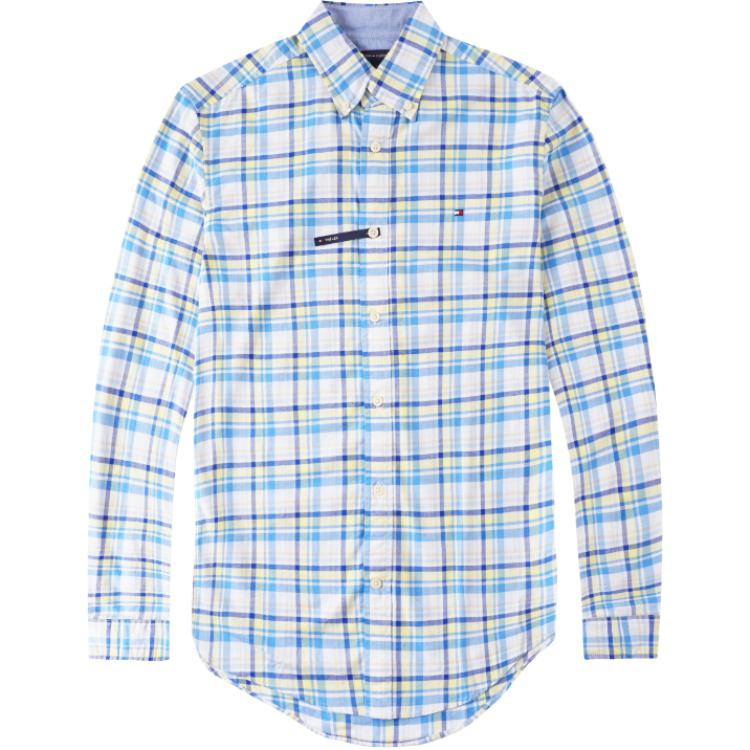 Tommy Hilfiger Мужская синяя рубашка
Tommy Hilfiger Мужская синяя рубашка