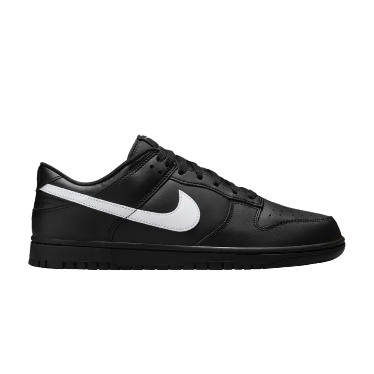 Кроссовки Nike Dunk Low, Black White Swoosh
Кроссовки Nike Dunk Low, Black White Swoosh
