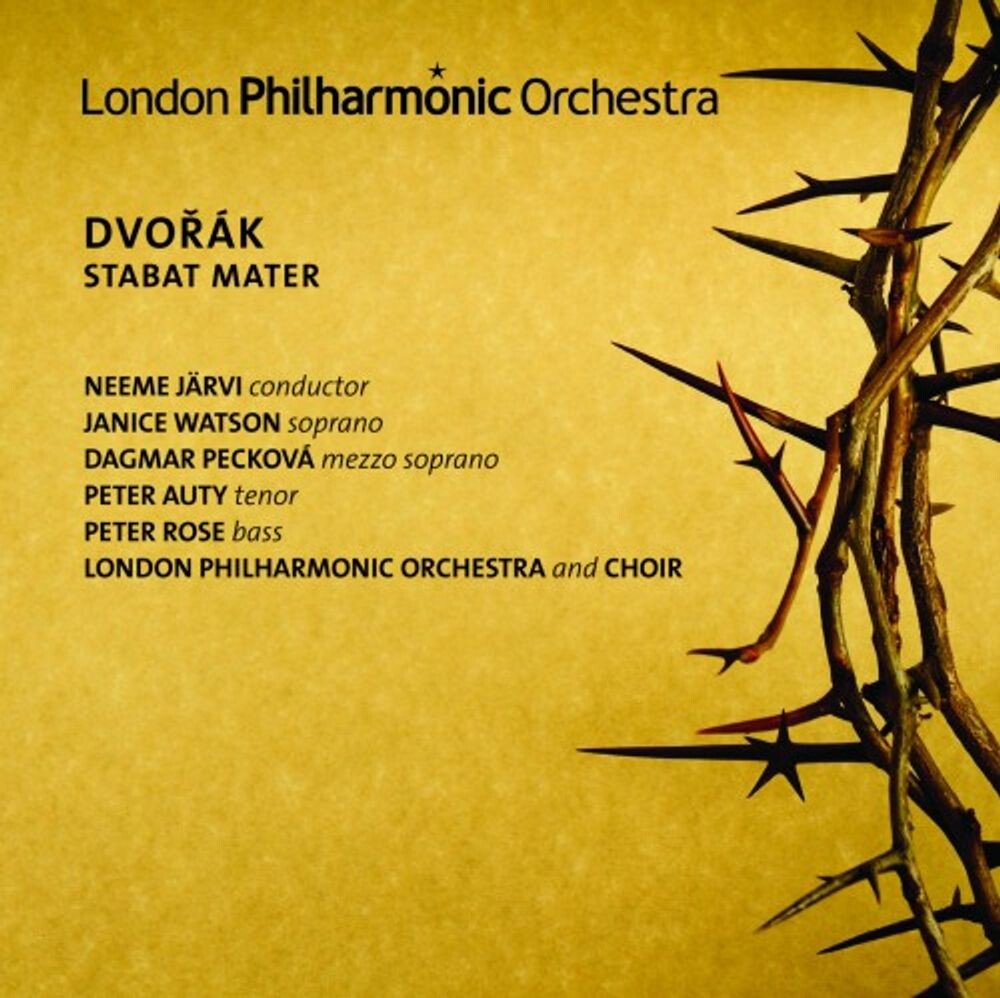Диск CD Dvorak: Stabat Mater - Antonin Dvorák, Neeme Järvi, London Philharmonic Orchestra, London Philharmonic Choir
Диск CD Dvorak: Stabat Mater - Antonin Dvorák, Neeme Järvi, London Philharmonic Orchestra, London Philharmonic Choir