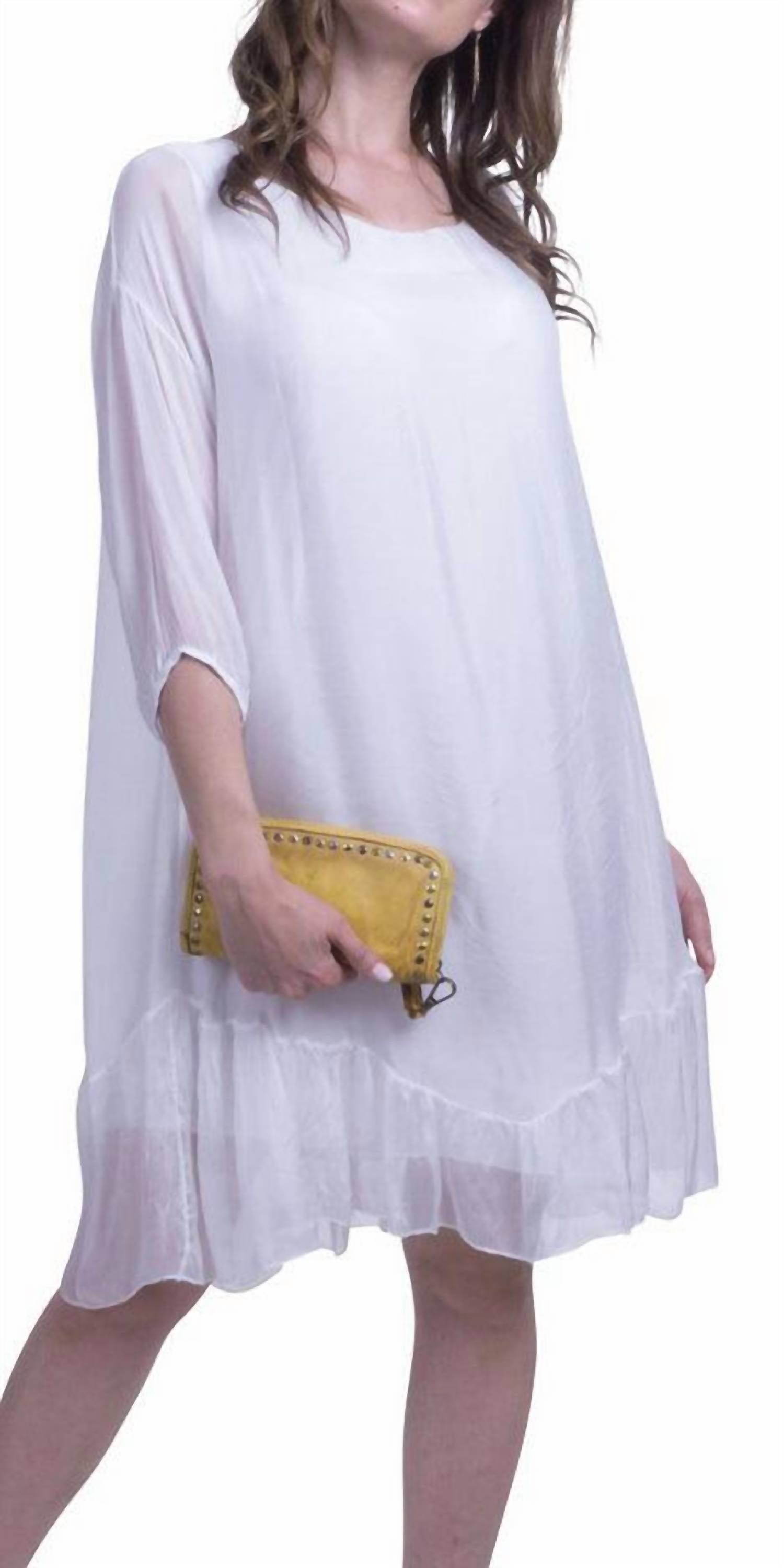 Мини-платье Strolia Silk белого цвета Gigi Moda, белый
Мини-платье Strolia Silk белого цвета Gigi Moda, белый