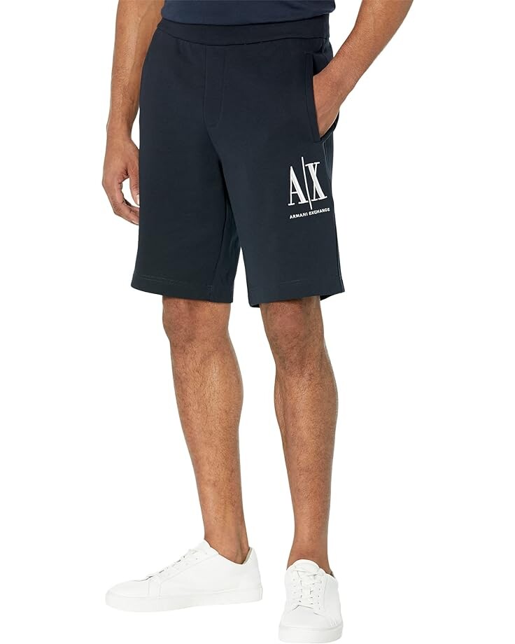 Шорты Armani Exchange Icon Cotton w/ Embroidered Logo, темно-синий
Шорты Armani Exchange Icon Cotton w/ Embroidered Logo, темно-синий
