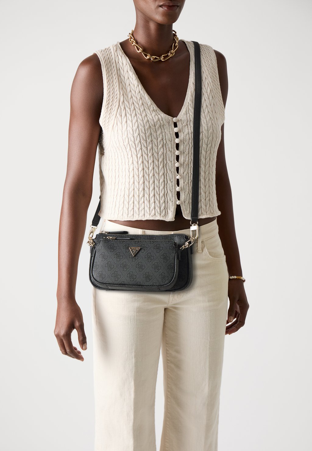 Сумка NOELLE II DBL POUCH CROSSBODY SET Guess, темно-серый
Сумка NOELLE II DBL POUCH CROSSBODY SET Guess, темно-серый