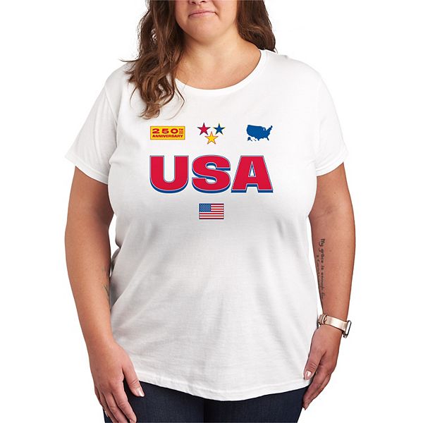 Футболка с принтом в честь 250-летия США, Plus size Licensed Character, White, Белый, Футболка с принтом в честь 250-летия США, Plus size Licensed Character, White
Футболка с принтом в честь 250-летия США, Plus size Licensed Character, White, Белый, Футболка с принтом в честь 250-летия США, Plus size Licensed Character, White