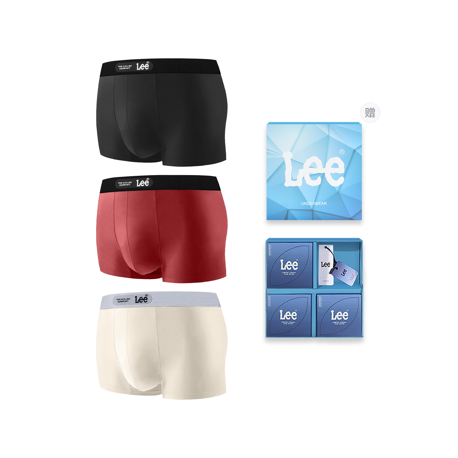 Мужские трусы боксеры упаковка 3 штуки Lee, белый
Мужские трусы боксеры упаковка 3 штуки Lee, белый