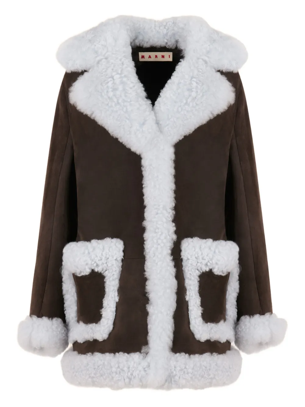 Куртка с нашивкой-логотипом Marni, коричневый
Куртка с нашивкой-логотипом Marni, коричневый