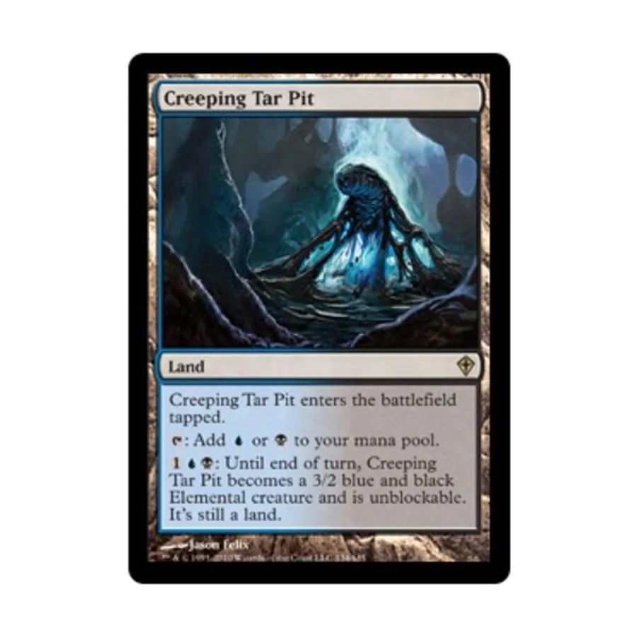 CCG Ползучая смоляная яма (клавиша R), MTG - Worldwake
CCG Ползучая смоляная яма (клавиша R), MTG - Worldwake