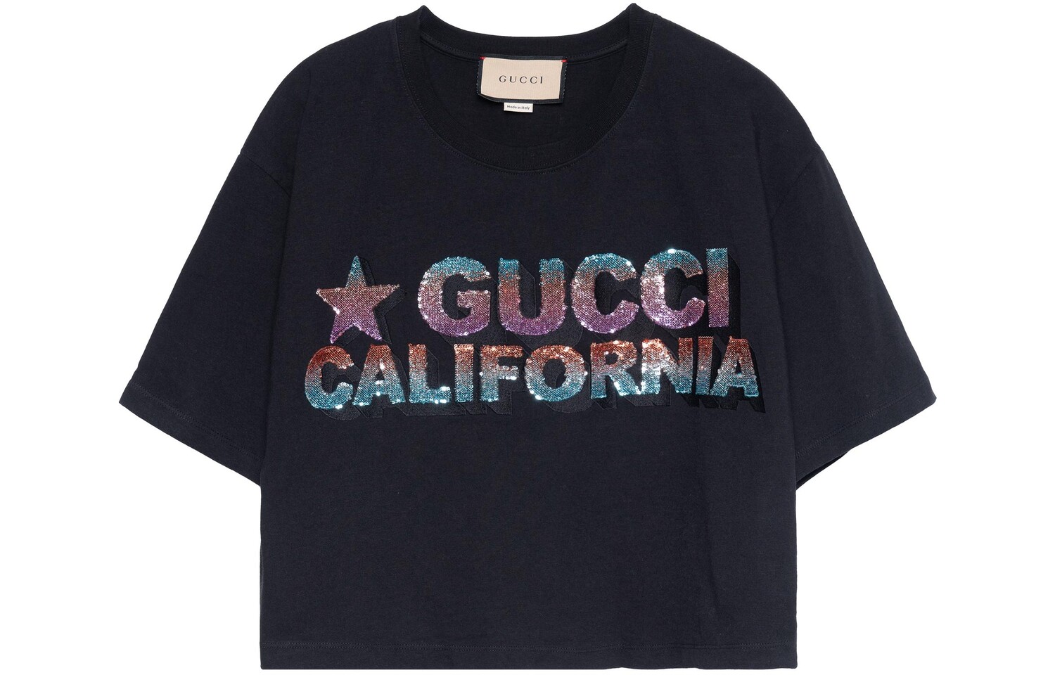 Топ укороченный женский Gucci с логотипом, черный
Топ укороченный женский Gucci с логотипом, черный