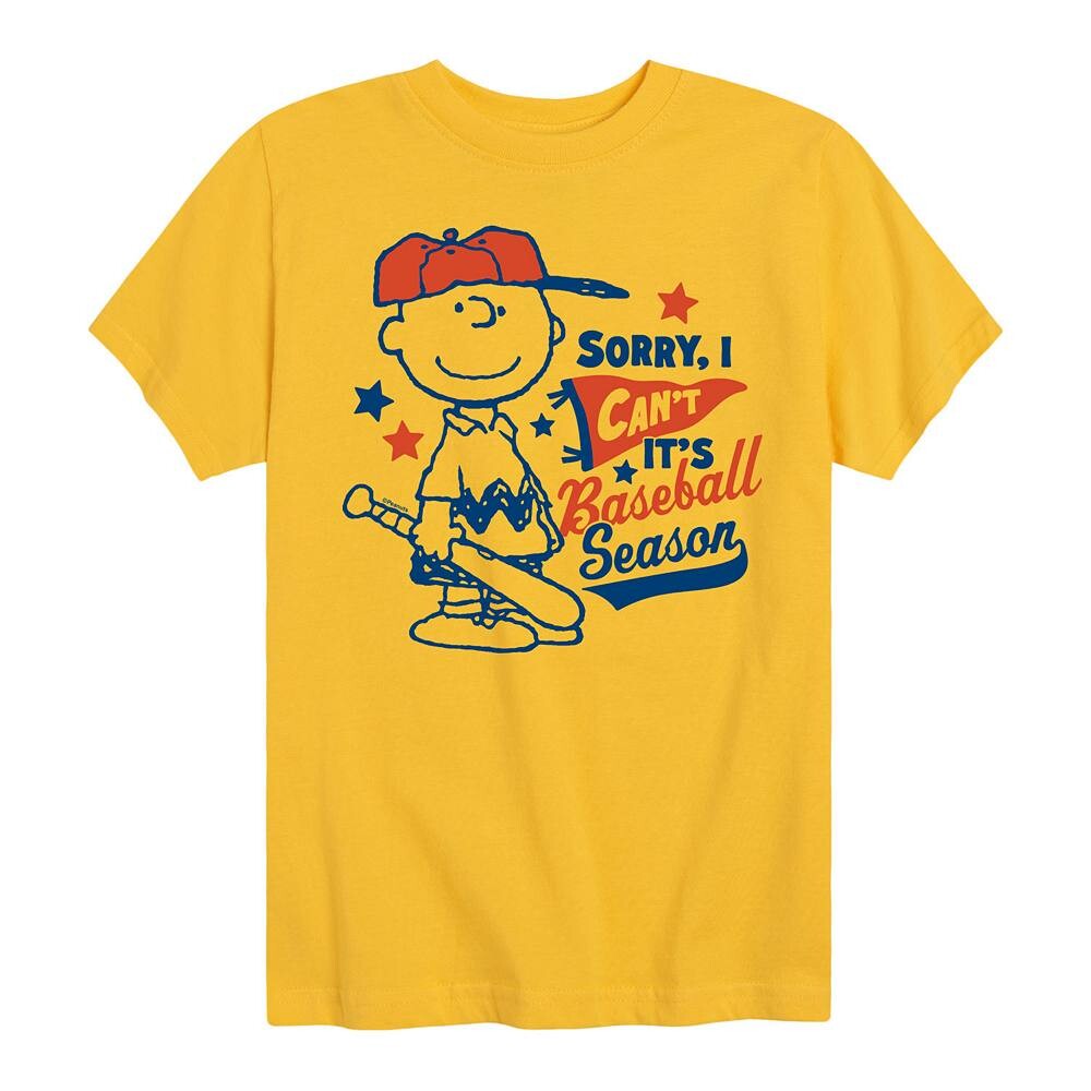 Футболка с рисунком Peanuts It Baseball Season для мальчиков 8–20 лет Licensed Character, желтый
Футболка с рисунком Peanuts It Baseball Season для мальчиков 8–20 лет Licensed Character, желтый
