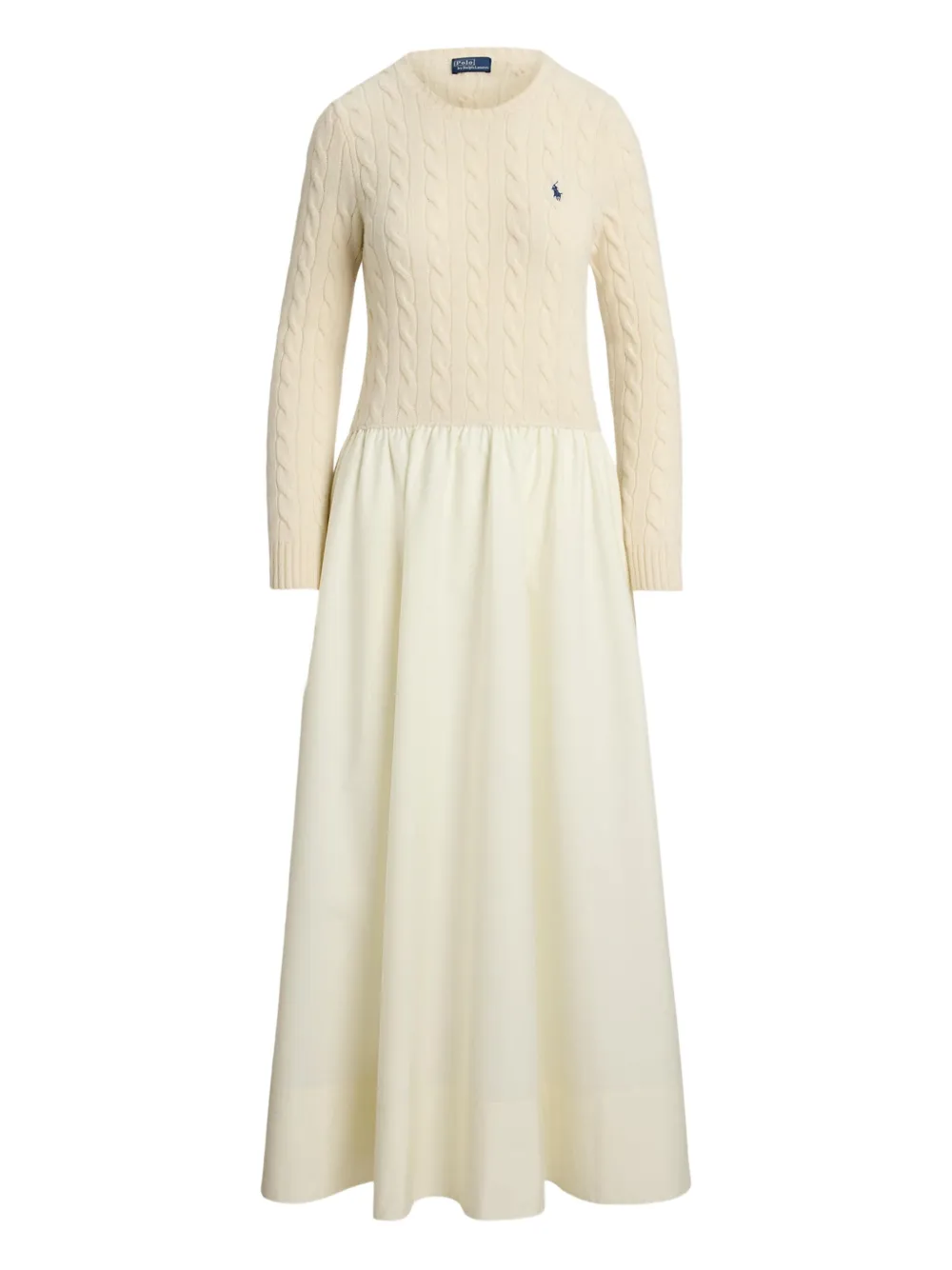 Расклешенное платье фактурной вязки POLO RALPH LAUREN, нейтральный
Расклешенное платье фактурной вязки POLO RALPH LAUREN, нейтральный