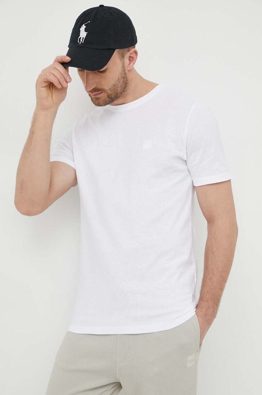 Хлопковая футболка Boss Orange, белый
Хлопковая футболка Boss Orange, белый