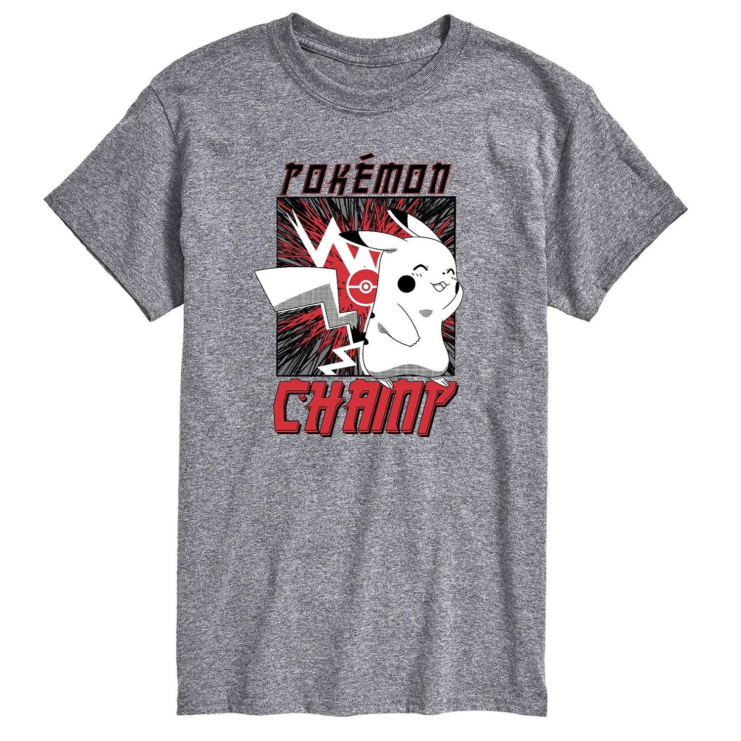 Мужская футболка Pokémon Champ Licensed Character
Мужская футболка Pokémon Champ Licensed Character