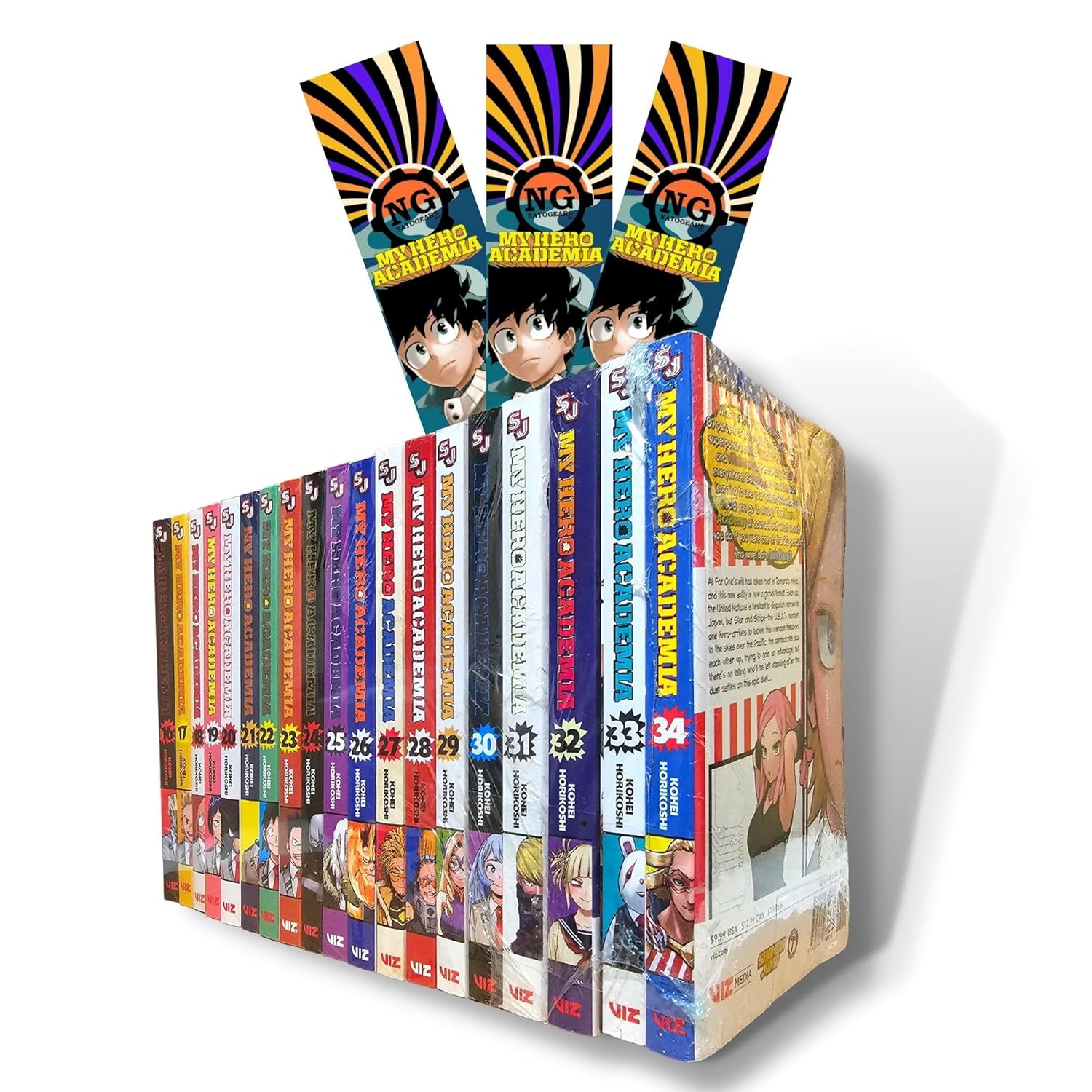 My Hero Academia Anime Manga Series Vol 16 - 34 (Generic)
My Hero Academia Anime Manga Series Vol 16 - 34 (Generic)